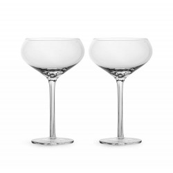 Saga Champagner-Coupé, 2-teilig, klar
