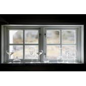 Saga Champagnerglas, 2-teilig Klar
