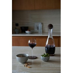 Ditte Schüssel, 2-teilig Grau/Schwarz