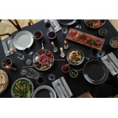 Ditte Schüssel, 2-teilig Grau/Schwarz