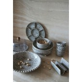 Ditte Schüssel, 2-teilig Grau/Schwarz
