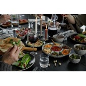 Ditte Schüssel, 2-teilig Grau/Schwarz