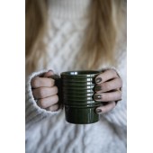 Coffee & More Kaffeebecher, 2-teilig Grün