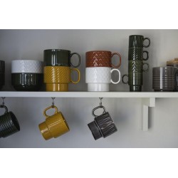 Coffee & More Espressobecher, 4-teilig Grün