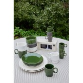 Coffee & More Espressobecher, 4-teilig Grau