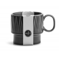 Coffee & More Teebecher Grau