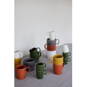 Coffee & More Teebecher Grau