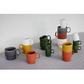 Coffee & More Teebecher Grau