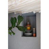 Coffee & More Beilagenteller Grau