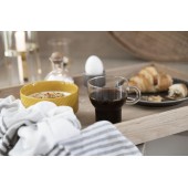 Coffee & More Beilagenteller Grau