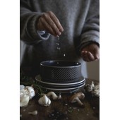 Coffee & More Beilagenteller Grau