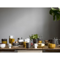 Coffee & More Beilagenteller Gelb