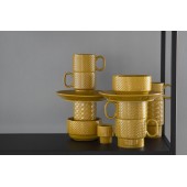 Coffee & More Beilagenteller Gelb