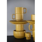 Coffee & More Beilagenteller Gelb