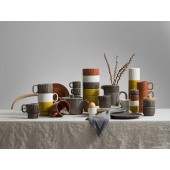 Coffee & More kleine Schüssel, 2-teilig Grau/Braun