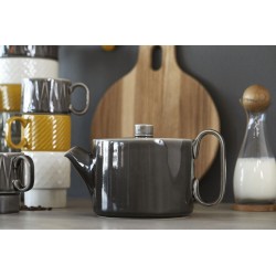 Coffee & More Teekanne Grau