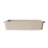 Flora Auflaufform mittel Beige
