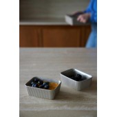 Flora Auflaufform Mini, 2-teilig Beige