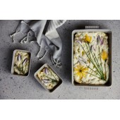 Flora Auflaufform Mini, 2-teilig Beige