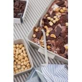 Flora Auflaufform Mini, 2-teilig Beige
