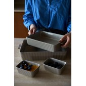 Flora Auflaufform Mini, 2-teilig Weiß