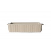 Flora Auflaufform klein Beige