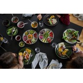 Astrid Salatbesteck-Set, 2-teilig Dunkelbraun/Silber