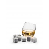 Whiskysteine, 9-teilig, Grau