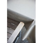 Wachstischdecke Ella Grau/Beige