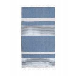 Ella Hamam 145x250cm Blau