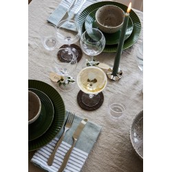 Ella Hamam-Serviette, 4-teilig Beige