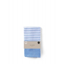 Ella Hamam-Serviette, 4-teilig Blau