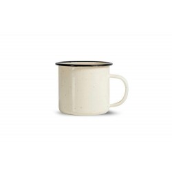 Doris Emaillebecher Beige