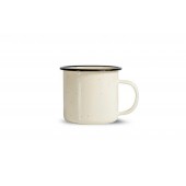 Doris Emaillebecher Beige