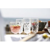 Picnic Juni Glas hoch, 4-tlg. Klar