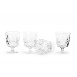 Picknick-Juni-Glas, 4-teilig, klar