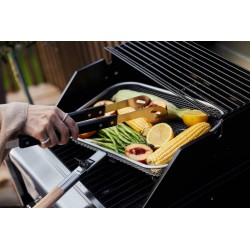 Fredde Grillset, 3-teilig Schwarz/Silber