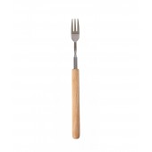 Fredde Wurstgabel Braun/Silber