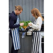 Aron Schürze und Grillhandschuh-Set Schwarz/Beige