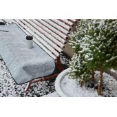 Decke/Sitzauflage Grau