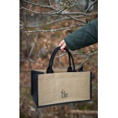 Karl-J oh eine Tasche mit Pilzmesser Beige/Schwarz