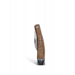 Pilzmesser im Etui Schwarz/Braun