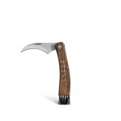 Pilzmesser im Etui Schwarz/Braun