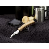 Pilzmesser im Etui Schwarz/Braun