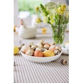 Wachstischdecke Ella Grau/Beige