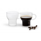Glasbecher klein, 2-teilig Klar