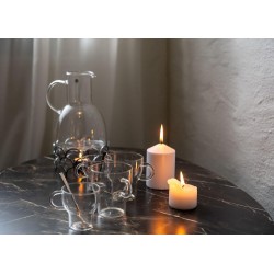 Glasbecher klein, 2-teilig Klar