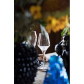 Weinglas Bubbles Klar