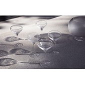 Champagner-Untertasse Bubbles Clear