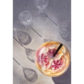 Champagner-Untertasse Bubbles Clear